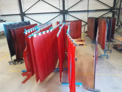 Lasschermen (10x) – kavel bij Dome Auctions, Dinteloord