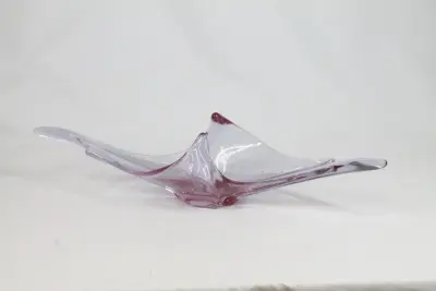 Vintage Murano glazen sierschaal – kavel bij De Kringwinkel, Brecht