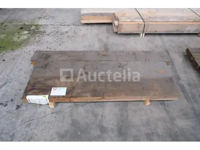 3 Eikenhouten balken – kavel bij Auctelia, Liège