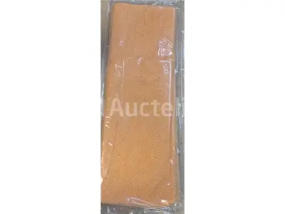 2 dozen oranje geïmpregneerde zeilen (2.000 zeilen) en 20 schuim trapeziumvormige bezems met 20 geïmpregneerde oranje zeilen – kavel bij Auctelia, Herstal