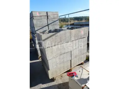 8 betonnen inspectiekamers 72x72x30 – kavel bij Auctelia, Paliseul