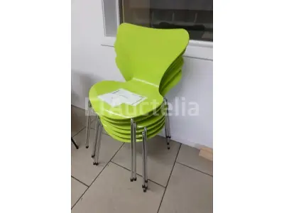 6 Stoelen – kavel bij Auctelia, Liège