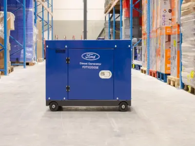 Ford - FDT10200SE - 7.9KVA Diesel generator Ford – kavel bij Auctim, Aartselaar