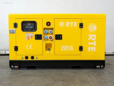 RTE - 2026 - 7423 - 25 KVA noodstroomaggregaat – kavel bij Auctim, Aartselaar