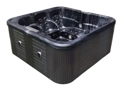 Outdoor Spa, Vonato, Flavina, Zwart bad, zwarte skirts – kavel bij Onlineveilingmeester
