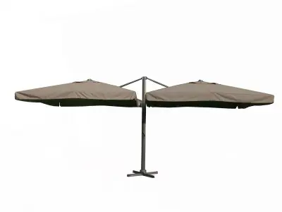 Parasol, Paralux, Bellora, Taupe / sandy – kavel bij Onlineveilingmeester