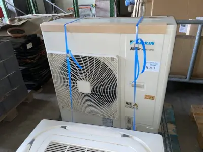 Daikin airco met buitenunit – kavel bij Venalis, Roeselare