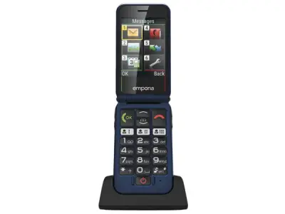 Emporia Joy LTE - Blauw - Senioren Mobiele Telefoon – kavel bij XL Auctions