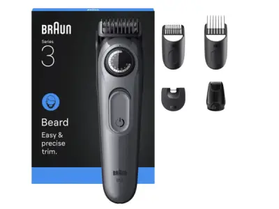 BRAUN BT 3560 Baardtrimmer Grijs – kavel bij XL Auctions