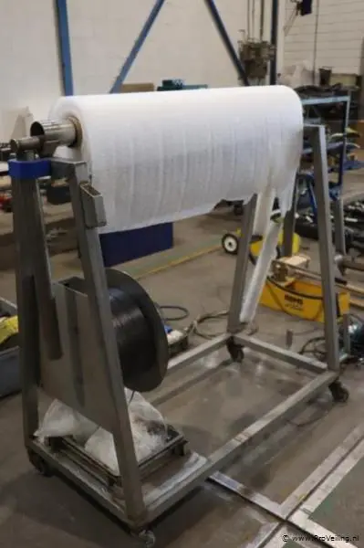 Industriële rolhouder/dispenserwagen – kavel bij ProVeiling, Bolsward