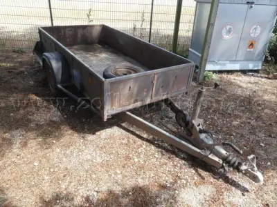 1 Pkw-Anhänger Trebbiner TP08.25 – kavel bij Zoll-Auktion, Burgstall