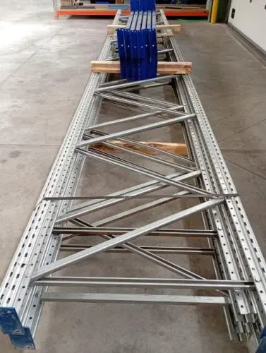 Palletrek 3 ladders 7100mm - 12 liggers 2050mm – kavel bij Openbare Verkopen, Oostkamp