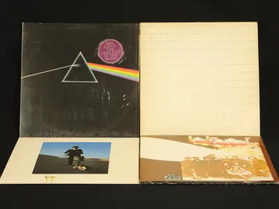 Pink Floyd/Led Zeppelin lp's – kavel bij De Kringwinkel, Antwerpen