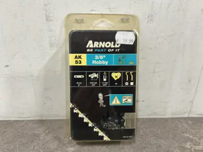 2x Arnold zaagketting 20cm AK 53 – kavel bij XL Auctions