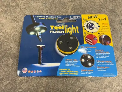 7x Handgereedschap magneet-en/Ledlamp – kavel bij XL Auctions