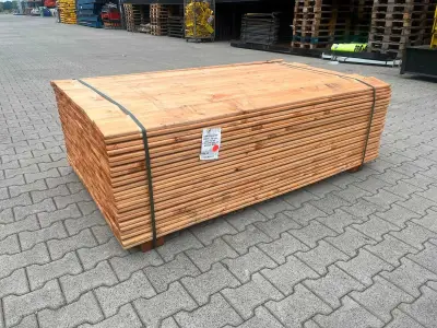 (192x) Red Class plank 1800x140x17mm – kavel bij Auctim, Aartselaar