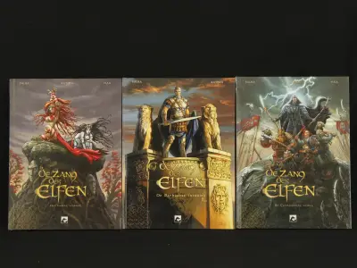 Complete trilogie De Zang der Elfen 1–3 - Hardcover – kavel bij De Kringwinkel, Antwerpen