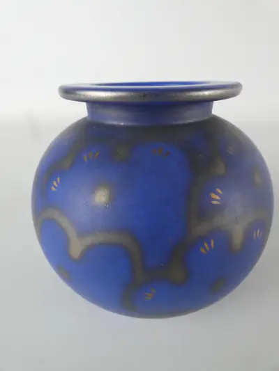 Vintage aardewerken vaas van Villeroy & Boch – kavel bij De Kringwinkel, Heverlee