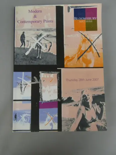 Veilingcatalogus Contemporary Prints Bloomsbury Auctions 2007 – kavel bij De Kringwinkel, Diest