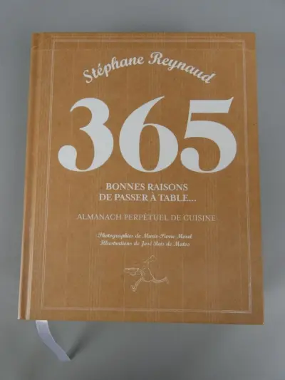 Kookboek 365 Bonnes Raisons de Passer à Table – kavel bij De Kringwinkel, Diest