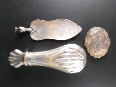 Lotje vintage zilveren items – kavel bij De Kringwinkel, Heverlee