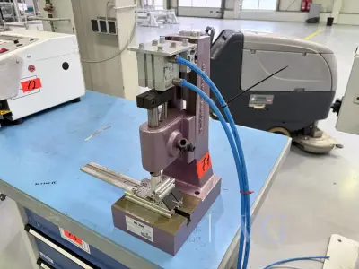 Pneumatische tafelponsmachine BERG & SCHMID HZ 250 – kavel bij IVG, Luckenwalde