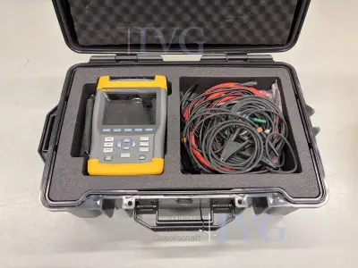 Net-en stroomanalysator FLUKE 435 Power Quality Analyzer – kavel bij IVG, Luckenwalde