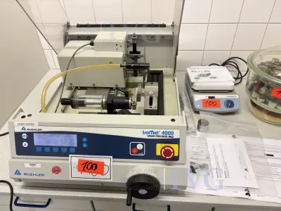 Precisiezaag BÜHLER IsoMet 4000 – kavel bij IVG, Luckenwalde