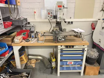 Universal-Fräsmaschine OPTIMUM BF 20 L Vario – kavel bij IVG, Luckenwalde