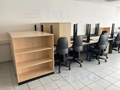 Büroausstattung Schreibtische - Stühle - Schränke – kavel bij IVG, Luckenwalde