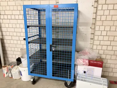 Regalwagen EUROKRAFT – kavel bij IVG, Luckenwalde