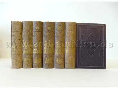 6 antiquarische Bücher - Schillers Werke in 12 Bänden, 1867 – kavel bij Zoll-Auktion, Dresden