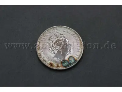 1 Silbermünze 2 Pounds - Elisabeth II "5th portrait" (Feinsilber 999) – kavel bij Zoll-Auktion, Koblenz