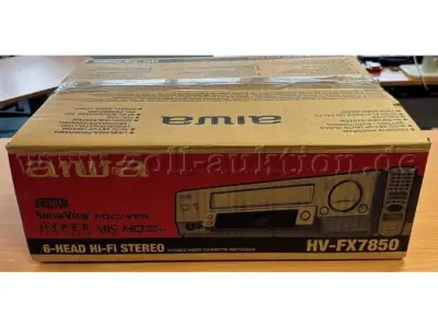 5 VHS Videorekorder / DVD-Player AIWA, LG und Panasonic – kavel bij Zoll-Auktion, Gelsenkirchen