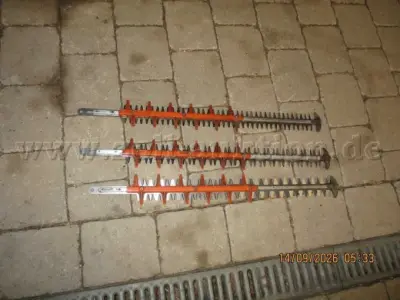 1 Heckenschrenmesser, 3 Stück Heckenscherenmesser für HSA 86 – kavel bij Zoll-Auktion, Fürth