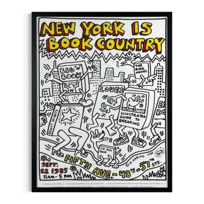 Keith Haring - Affiche – kavel bij Hammertime