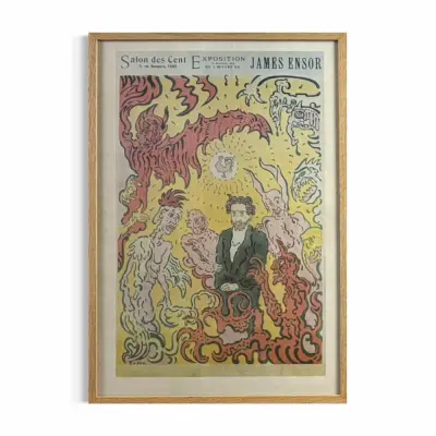 James Ensor - Salon Des Cent – kavel bij Hammertime