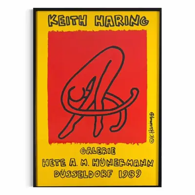 Keith Haring - Affiche – kavel bij Hammertime