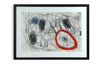 Joan Miro - Lithografie 1972 – kavel bij Hammertime