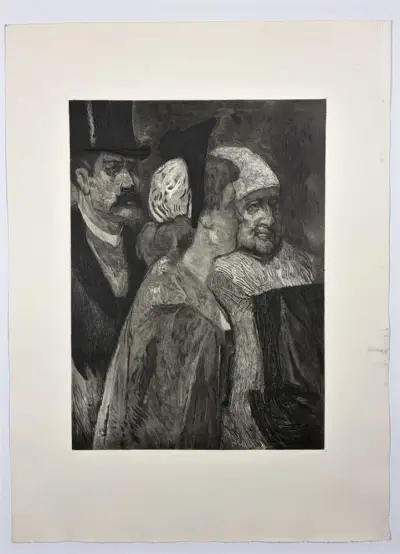 Felicien Rops - Ets – kavel bij Hammertime