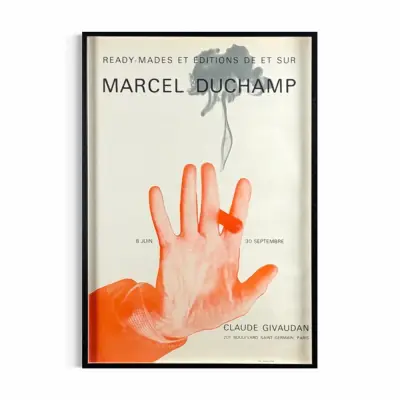 Marcel Duchamp - Affiche – kavel bij Hammertime