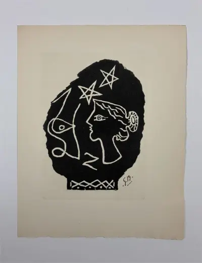 Georges Braque - Ets 1947 – kavel bij Hammertime