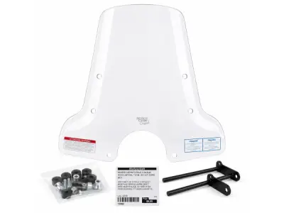 Windscherm SYM Fiddle 2 Hoog 72cm Helder Scoot Care Nieuw – kavel bij XL Auctions
