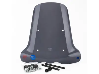 Windscherm Hoog Smoke Piaggio One 72cm – kavel bij XL Auctions