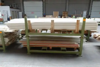 2x Stapelbare metalen houder + inhoud – kavel bij Openbare Verkopen, Ouwegem