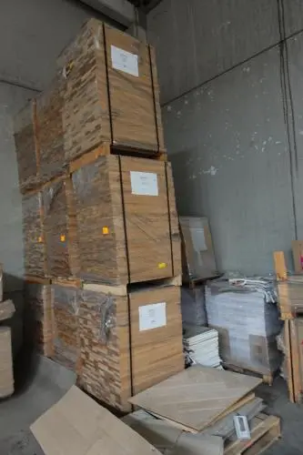 3x Pallet panel oak – kavel bij Openbare Verkopen, Ouwegem