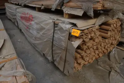 Pallet houten trapleuningen – kavel bij Openbare Verkopen, Ouwegem