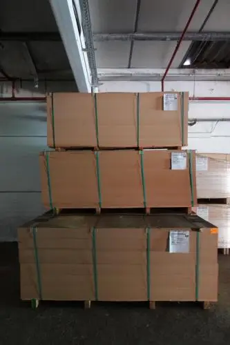 6x Pallet HDF Homadure – kavel bij Openbare Verkopen, Ouwegem