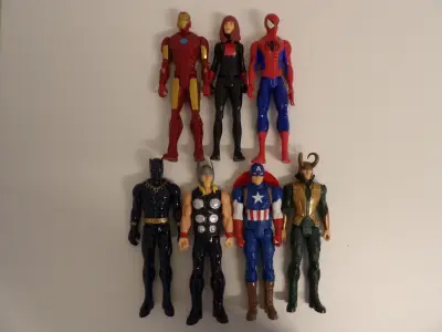 Verzameling superhelden (Hasbro) – kavel bij De Kringwinkel, Leopoldsburg