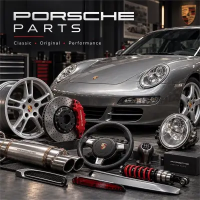 Porsche Parts: Hasselt – veiling bij Hammertime